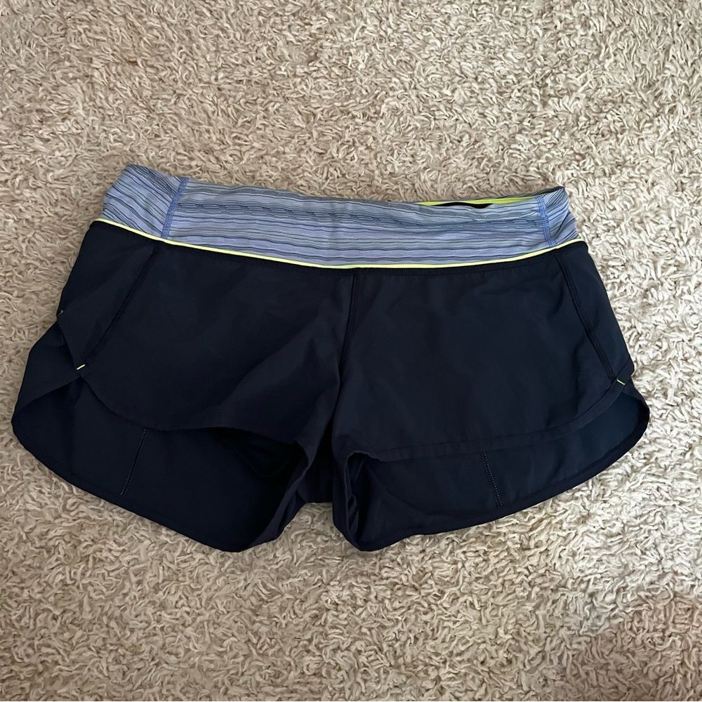 Lululemon speed up 2.5" shorts size 8